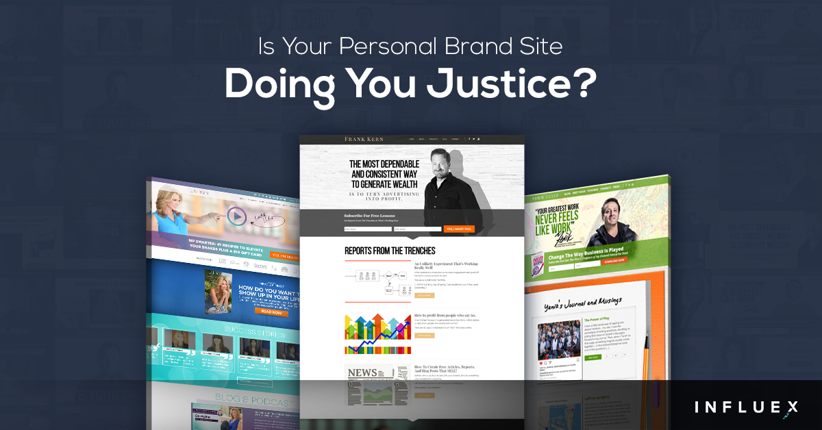 Three Pillars of an Exceptional Personal Brand Site