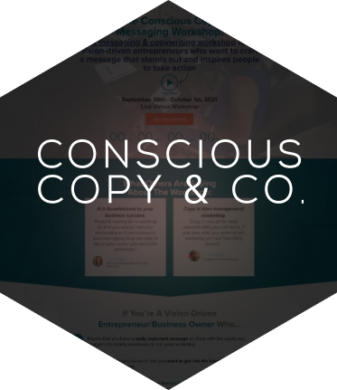 The Conscious Copy Messaging Workshop